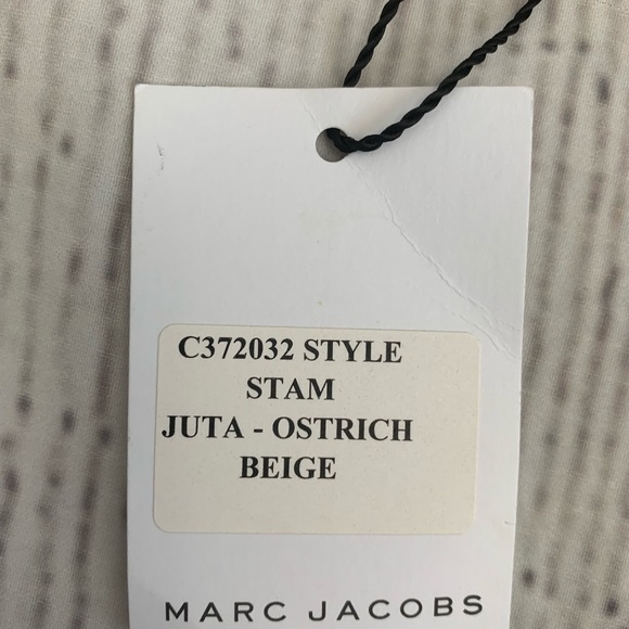 Marc Jacobs quilted ostrich trim bag - Picture 7 of 8